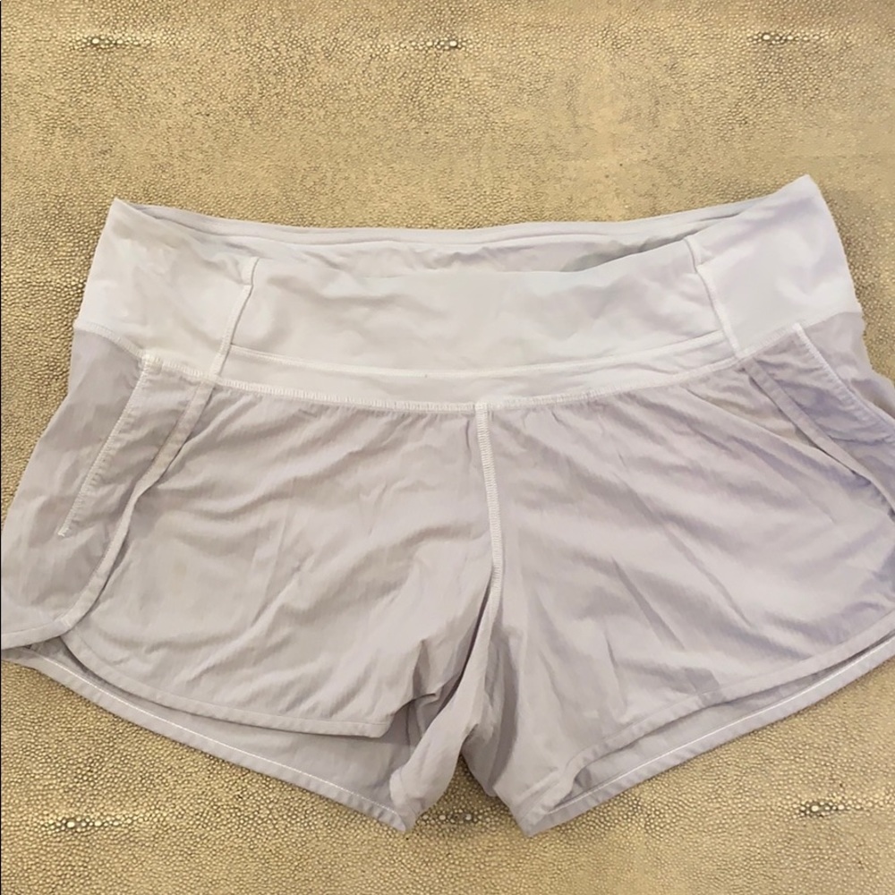 LululemonRare white print Limited edition material